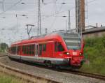 429 529-1 als DB-Dienstfahrt von Rostock Hbf nach Stralsund bei der Ausfahrt im Rostocker Hbf.23.06.2013