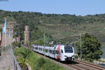 429 109-2 als RE 4261 (Koblenz-Frankfurt(Main)Hbf) in Oberwesel 22.8.19