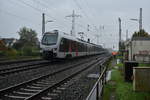 Abellio RE19 als Umleiterzug auf der Güterzugstrecke in Lintorf.