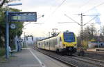 ET 5.01 als IRE nach Aalen am 30.11.2019 in Stuttgart-Sommerrain.