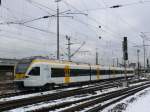 5 teiliger Flirt der EUROBAHN als RE3 von Dortmund Hbf. nach Dsseldorf.
(08.03.2010)