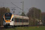 ET7.4 als RE13 nach Hagen am Km 13.8 bei Breyell, 24.4.10