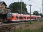 429 028,am 21.August 2011,vor dem Empfangsgebude von Bergen/Rgen.