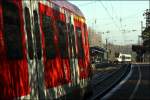 422 006 und VT 7.05 in Castrop-Rauxel Hbf.