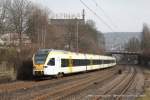 RE13 in Richtung Venlo fhrt am 4. Mrz 2012 um 12:29 Uhr durch Wuppertal Sonnborn