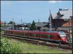 5-teilger Stadtler Flirt (BR 429) als Hanse-Express in Sassnitz am 16.06.2013