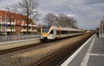 Eurobahn ET 7.09 als RE13 nach Venlo in Korschenbroich. 23.3.2016