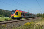 429 548 ist am 08.09.2021 bei Hermannspiegel in Richtung Fulda unterwegs.