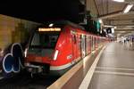 DB Regio S-Bahn Rhein Main 430 143 am 08.02.20 in Frankfurt Mühlberg 