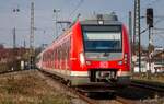 430 059 führte bei einem Hauch von Frühlingswetter & Sonneschein am 24.03.2026 seinen Langzug zur Schwabstraße. 