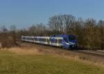 430 020 als M nach Kufstein am 20.02.2014 bei Hilperting.