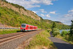 440 801 als RB 58054 (Würzburg Hbf - Schlüchtern) bei Gambach, 01.08.2019