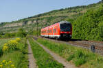 440 821 als RB 58057 (Jossa - Bamberg) bei Thüngersheim, 07.05.2020