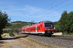 440 315 war am 7. August 2022 bei Himmelstadt auf dem Weg nach Würzburg.