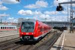 440 015 & 006 am 07.06.09 als RB nach Augsburg beim verlassen Mnchen Hbf