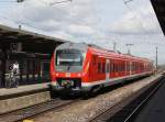 Der 440 525 am 26.07.2009 auf Gleis 2 im Augsburger Hbf.