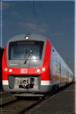 Das neue Paradepferd der DB Regio in Bayern, der ET 440, hier 440 543/043 abgestellt am 18.04.2010 in Plattling.