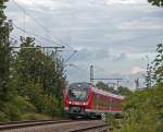 440 047 als Donau-Isar Express von Passau Hbf nach Mnchen Hbf, am 27.07.2010 kurz nach Plattling.