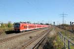 440 024 und zwei weitere am 10.10.10 als RE Mnchen-Ulm/Donauwrth in Langwied