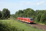 440 548-6 fhrt am 18. Juli 2012 um 16:47 Uhr durch Mnchen Feldmoching