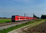 440 044 als Donau-Isar-Express nach Mnchen am 23.09.2012 bei Langenisarhofen.