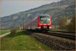 440 804-3 als RB 58021 in Richtung Schweinfurt unterwegs am 01.04.14 bei Thüngersheim.