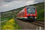 440 805-0 als RB 58039 in Richtung Würzburg unterwegs am 08.05.14 vor Thüngersheim.