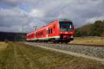 440 805-0 von DB Regio zu sehen am 25.02.15 bei Harrbach.