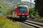 440 301-0 als RB nach Gemünden unterwegs gesehen am 12.08.15 bei Gambach.