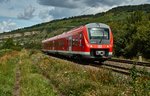 440 825-8 ist am 09.08.16 als RB von Gemünden kommend in Richtung Würzburg/M.