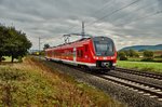 440 308-5 ist als RB am 13.10.16 nach Gemünden unterwegs gesehen bei Harrbach.
