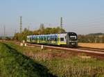 Der 440 412 als ag am 06.05.2016 unterwegs bei Neufahrn Niederbayern.