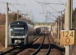 440 904 der Agilis in Alteglofsheim am 06.02.2011 .