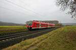DB Regio Alstom Coradia Continental 440 808-4 als Mainfrankenbahn in Retzbach Zellingen am 07.11.21