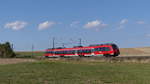 Eine RB49 nach Hanau zwischen Ostheim (b. Nidderau) und Bruchköbel. Aufgenommen am 12.9.2018 16:08