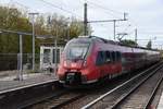 BERLIN, 17.10.2019, 442 836 als RB24 nach Eberswalde Hbf bei der Ausfahrt aus dem Bahnhof Berlin-Schöneweide