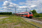 442 106 als RE 4787/4987 (Würzburg Hbf/Leipzig Hbf - Nürnberg Hbf) bei Eggolsheim, 29.05.2020