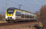3442 212 durchfährt Freiberg in Richtung Ludwigsburg.