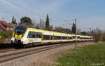 3442 212 mit einem weiterem Hanster bei Nufringen Richtung Herrenberg.