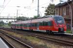 442 245/745 in Priort. Es handelt sich um einen 4-teiligen Talent 2 der S-Bahn Nrnberg. 06.06.2011