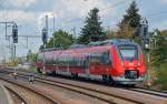 Nach beendeter Probefahrt kehrte 442 103 am 11.10.12 nach Delitzsch ins dortige Schienenfahrzeugwerk zurck.