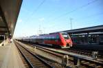 Bombardier Talent 2 bei der Einfahrt in den Nrnberger Hauptbahnhof.