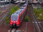 Talent 2 Br 442-127 bei der Ausfahrt Potsdam HBf am 25.10.2012.