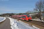 442 765 (94 80 0442 765-4 D-DB) als S39319 am 02.03.2013 bei Plling