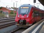 442 809 wartet am 23.08.2013 auf die Ausfahrt in Bamberg Richtung Saalfeld