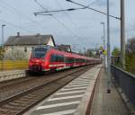 442 813 und 442 ??? als Saxonia von Dresden nach Leipzig am 07.04.2014 in Dahlen.