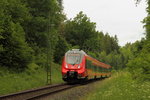 442 772 DB Regio bei Schney am 16.06.2016.