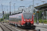 442 816 fuhr am 19.7 als RB20 nach Potsdam in Oranienburg ein.