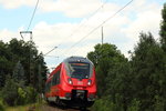 442 107 DB Regio in Schney am 19.07.2016.