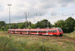 442 324 als RE 18710 (Dessau Hbf–Wünsdorf-Waldstadt) am 28.06.2016 in Zossen